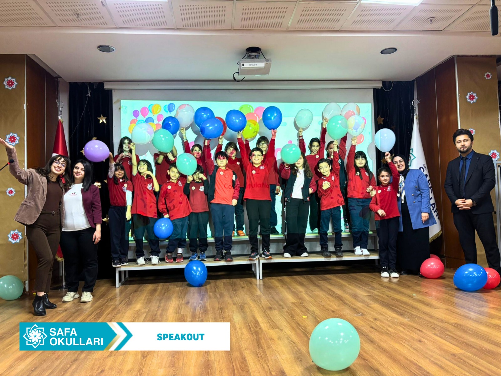 SPEAKER CEREMONY EXCİTEMENT